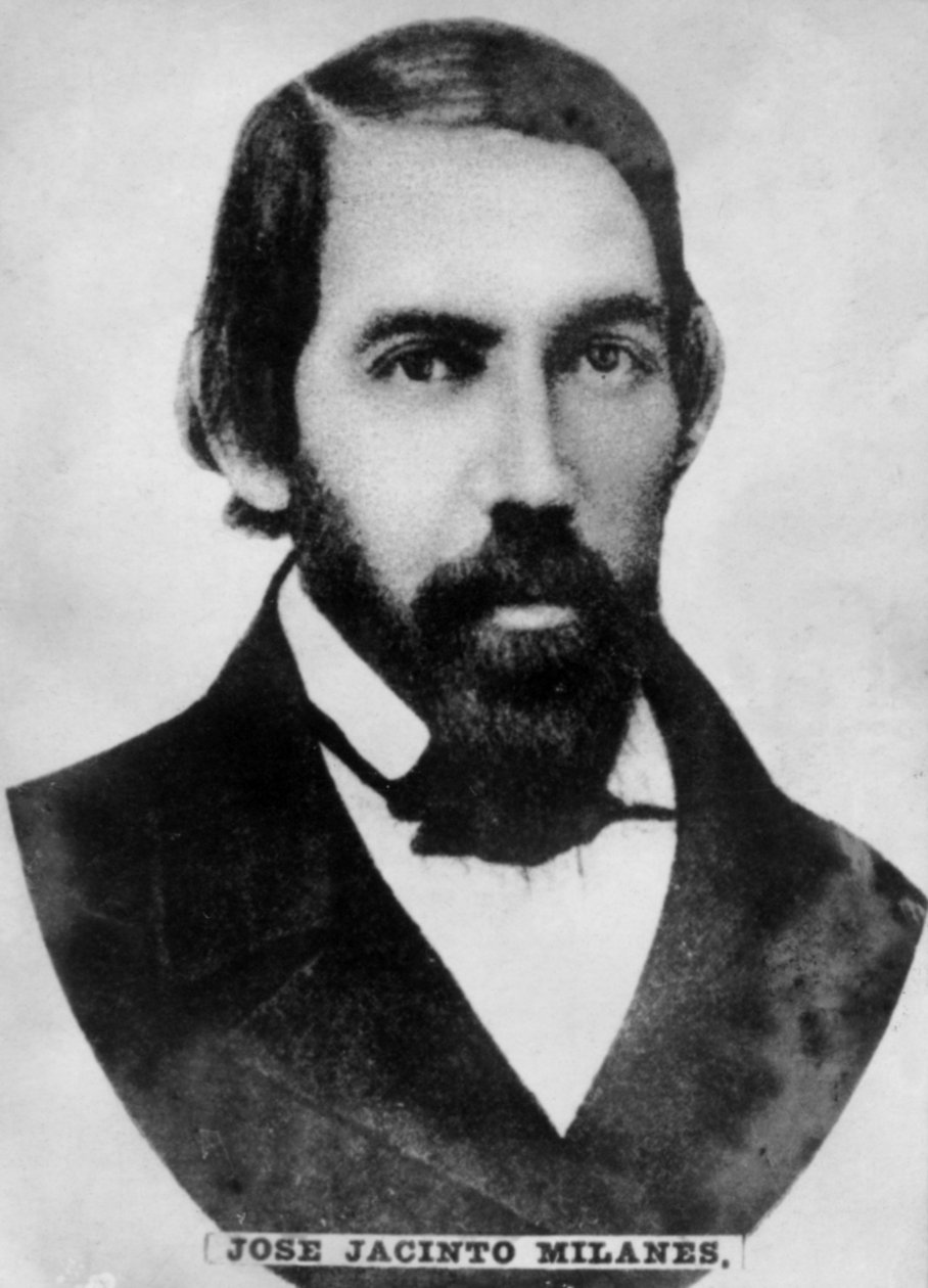 José Jacinto Milanés y Fuentes 1814-1863, znany poeta, językoznawca i pisarz autorstwa Unbekannt