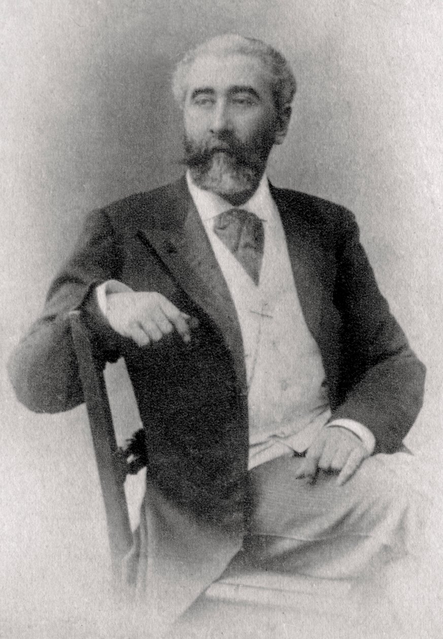 Jose-Maria de Heredia, urodzony na Kubie poeta francuski, 1902 autorstwa Unbekannt