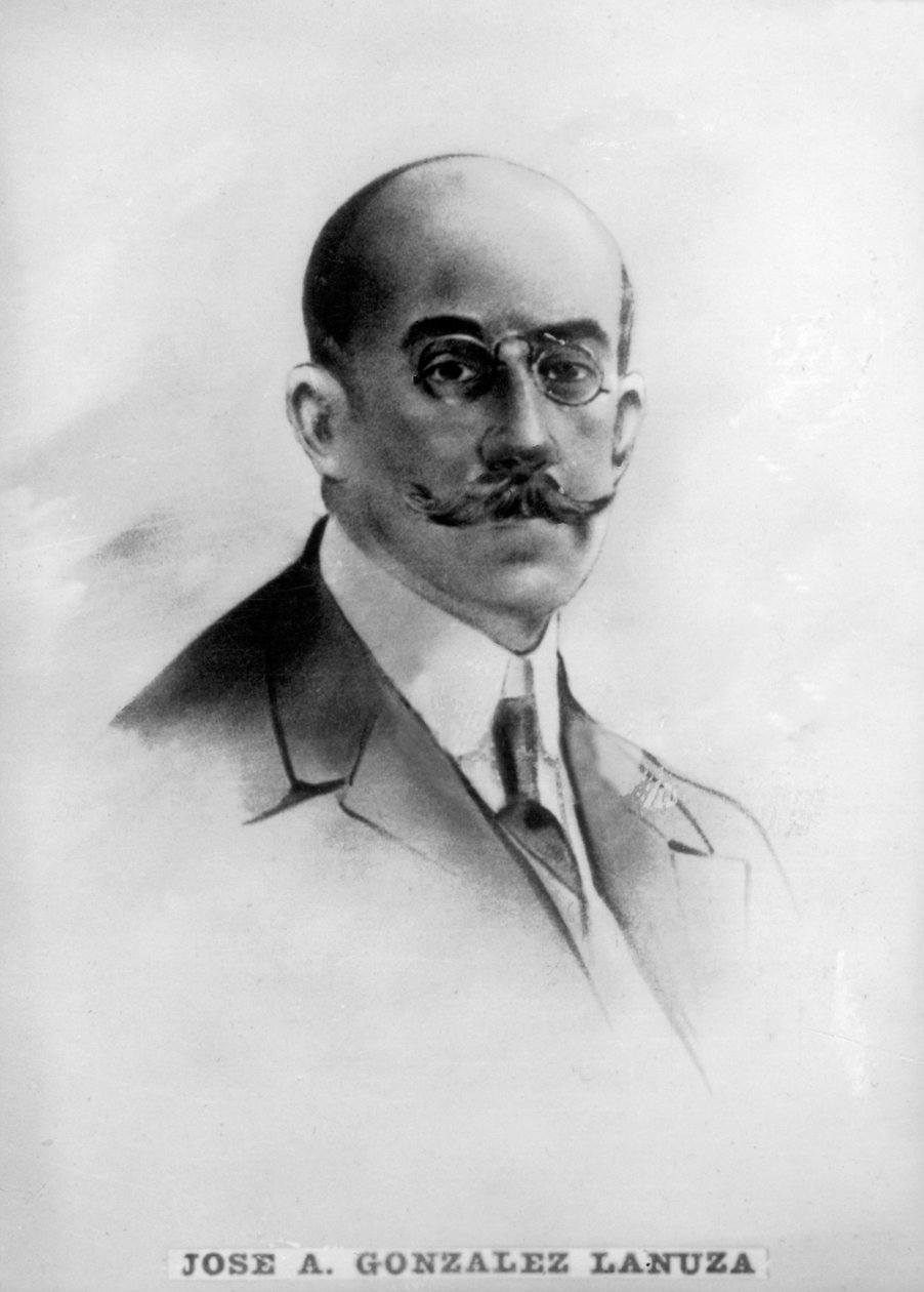 Jose A. Gonzalez Lanu, 1865-1910, lata 20. autorstwa Unbekannt