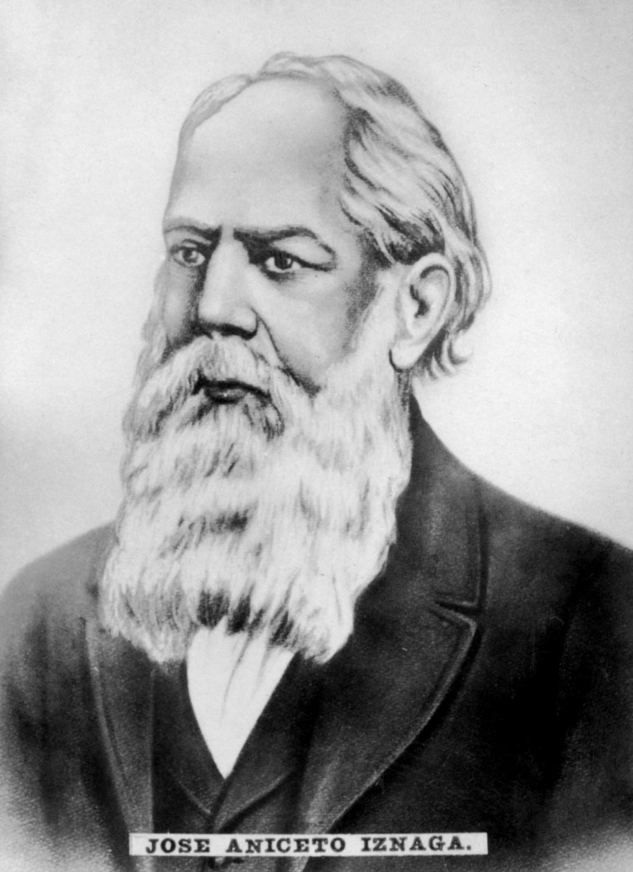 Jose Aniceto Iznaga 1791-1860, kubański patriota podczas wojen o niepodległość Kuby, c1910 autorstwa Unbekannt