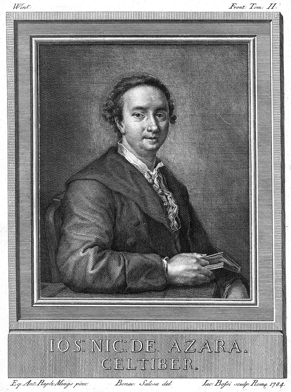 Jose Nicolas de Azara 1731-1804, hiszpański dyplomata i mecenas sztuki i literatury, 1784 autorstwa Unbekannt