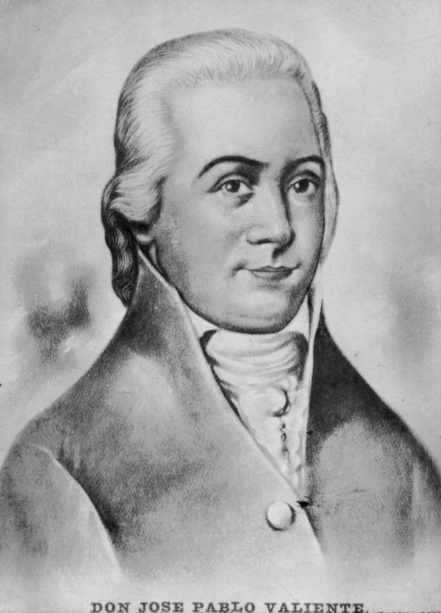 José Pablo Valiente, 1740-1817, lata 20. autorstwa Unbekannt