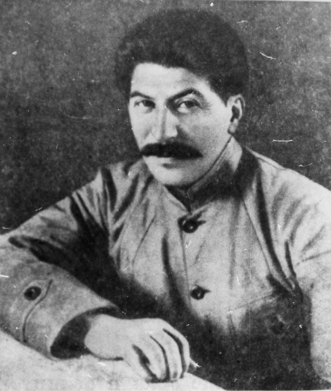 Josef Stalin, urodzony w Gruzji sowiecki rewolucjonista komunistyczny i przywódca, 1918 autorstwa Unbekannt