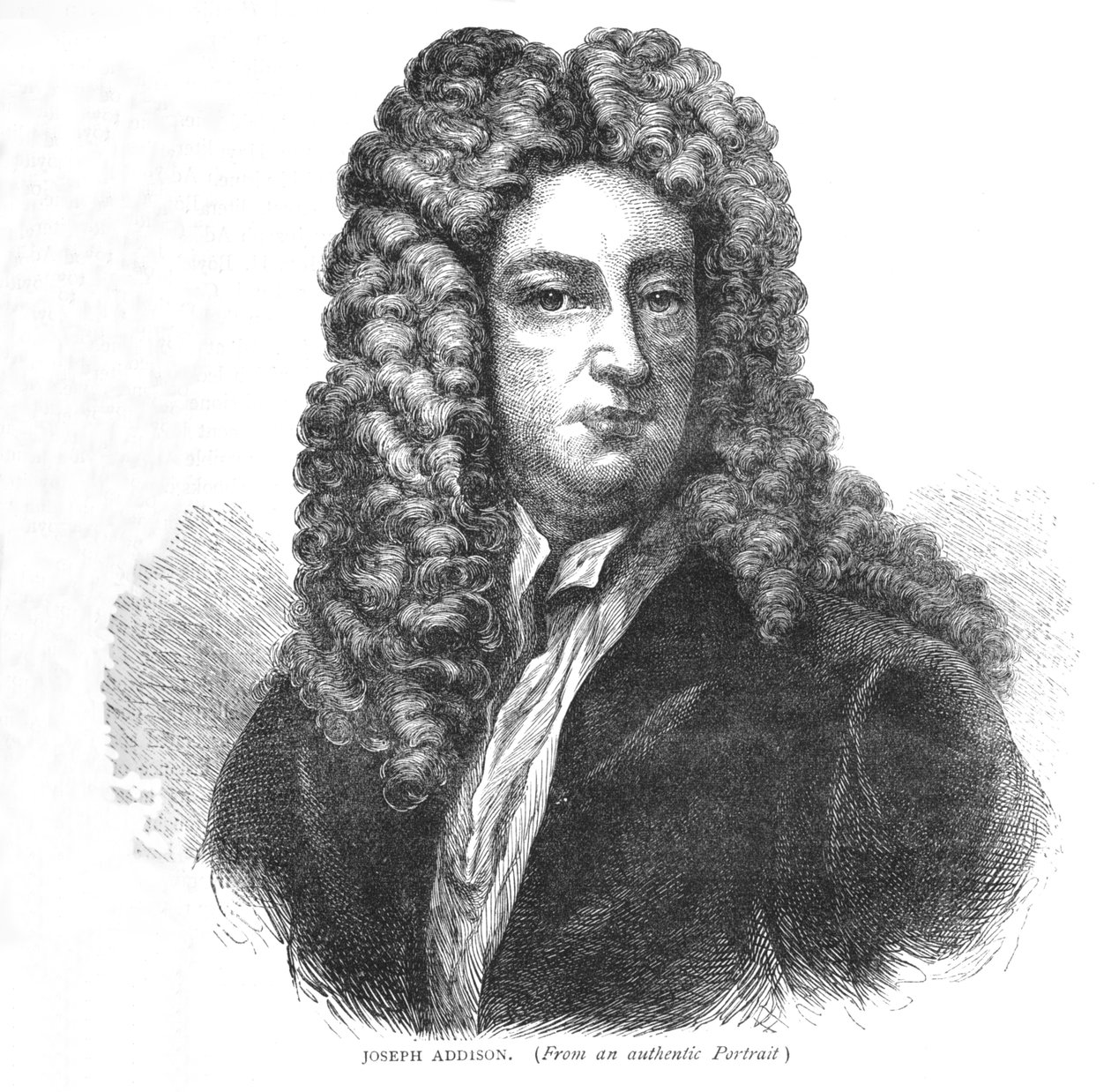 Joseph Addison, angielski pisarz i polityk, c1870 1878 autorstwa Unbekannt