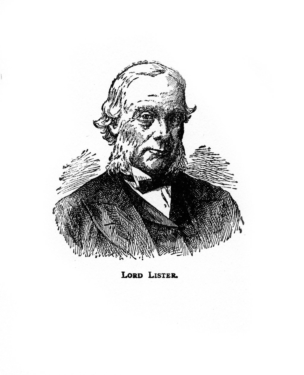 Joseph Lister, brytyjski chirurg, XX wiek autorstwa Unbekannt