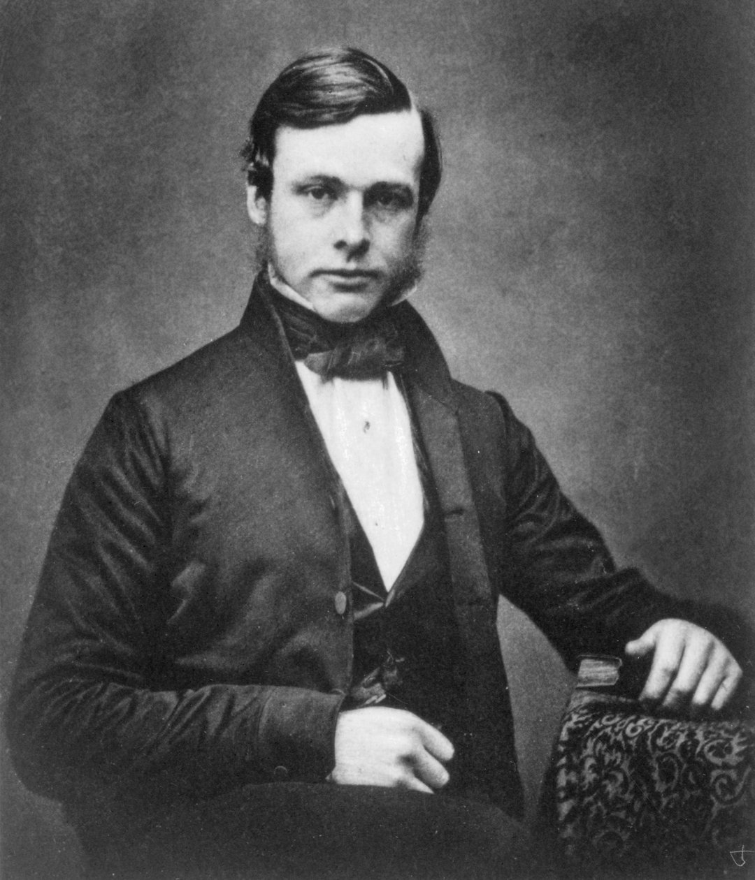 Joseph Lister, angielski chirurg i pionier chirurgii antyseptycznej, ok. 1855 r. autorstwa Unbekannt