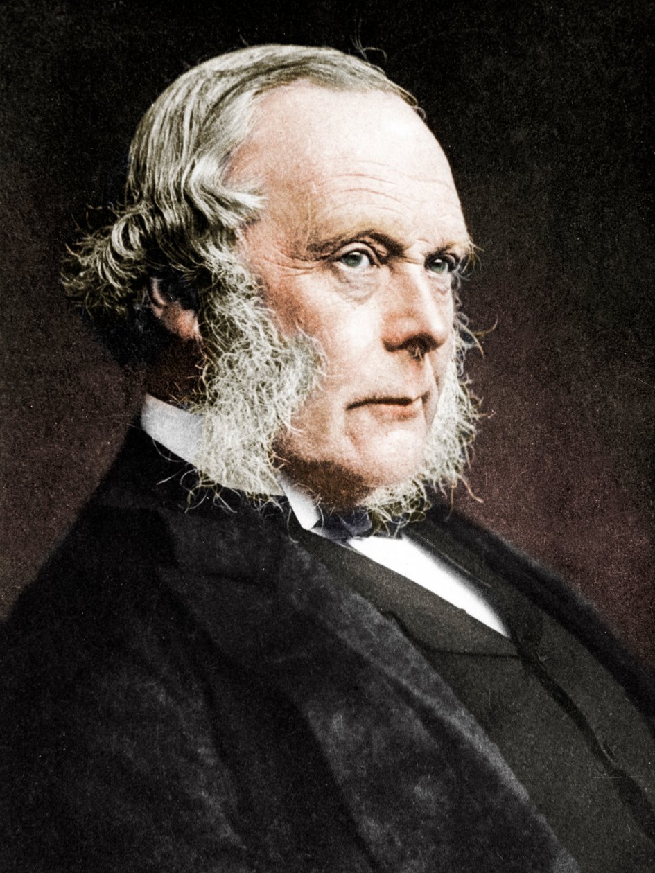 Joseph Lister, angielski chirurg i pionier chirurgii antyseptycznej, ok. 1890 r. autorstwa Unbekannt