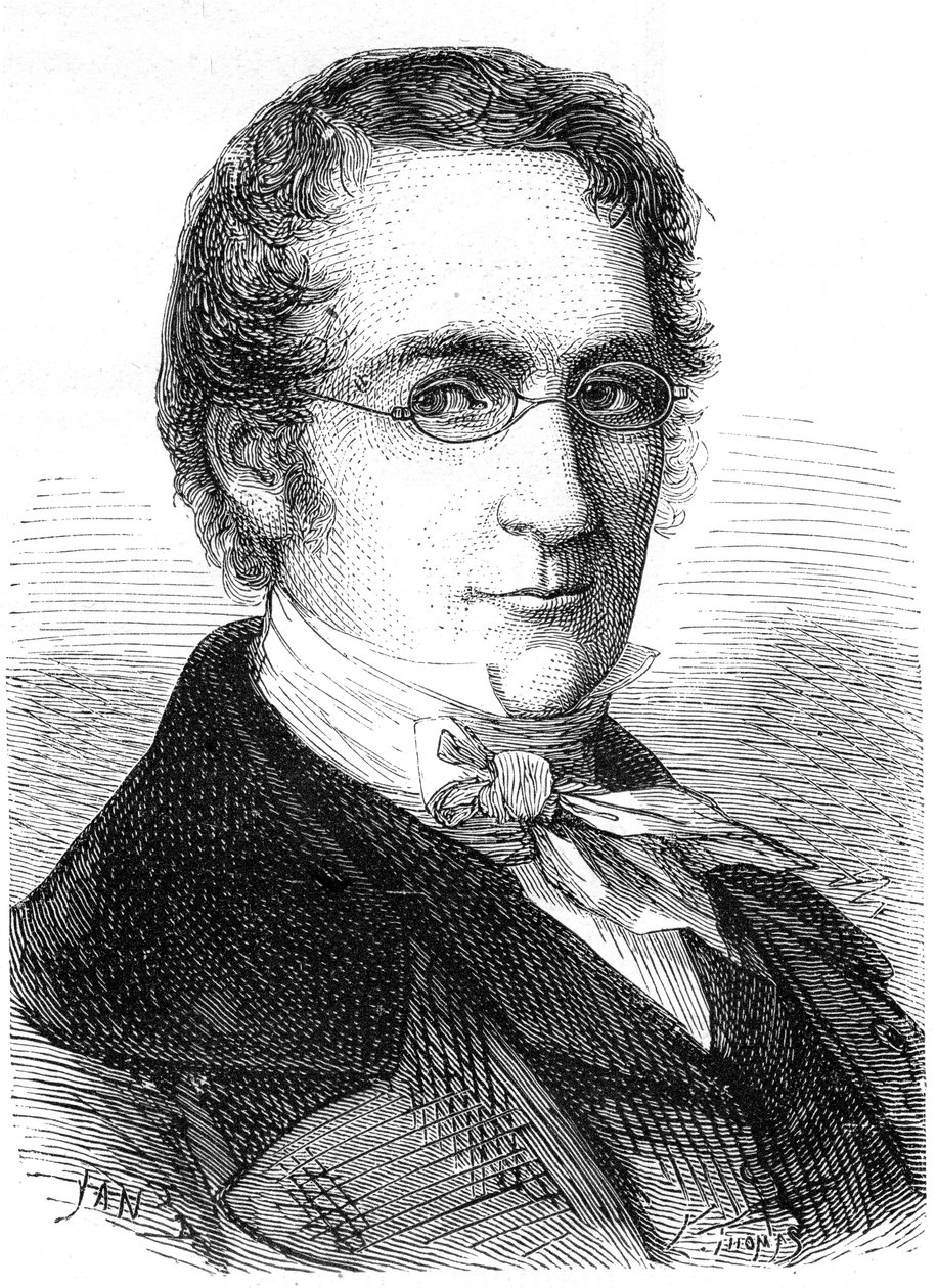 Joseph Louis Gay-Lussac, francuski chemik, fizyk i baloniarz, c1870 autorstwa Unbekannt