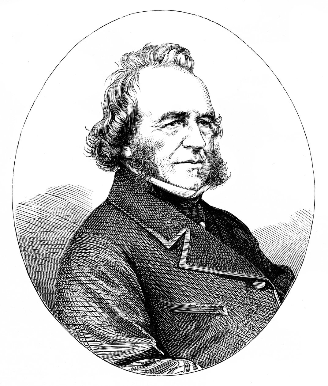Joseph Paxton 1801-1865, angielski ogrodnik i architekt autorstwa Unbekannt
