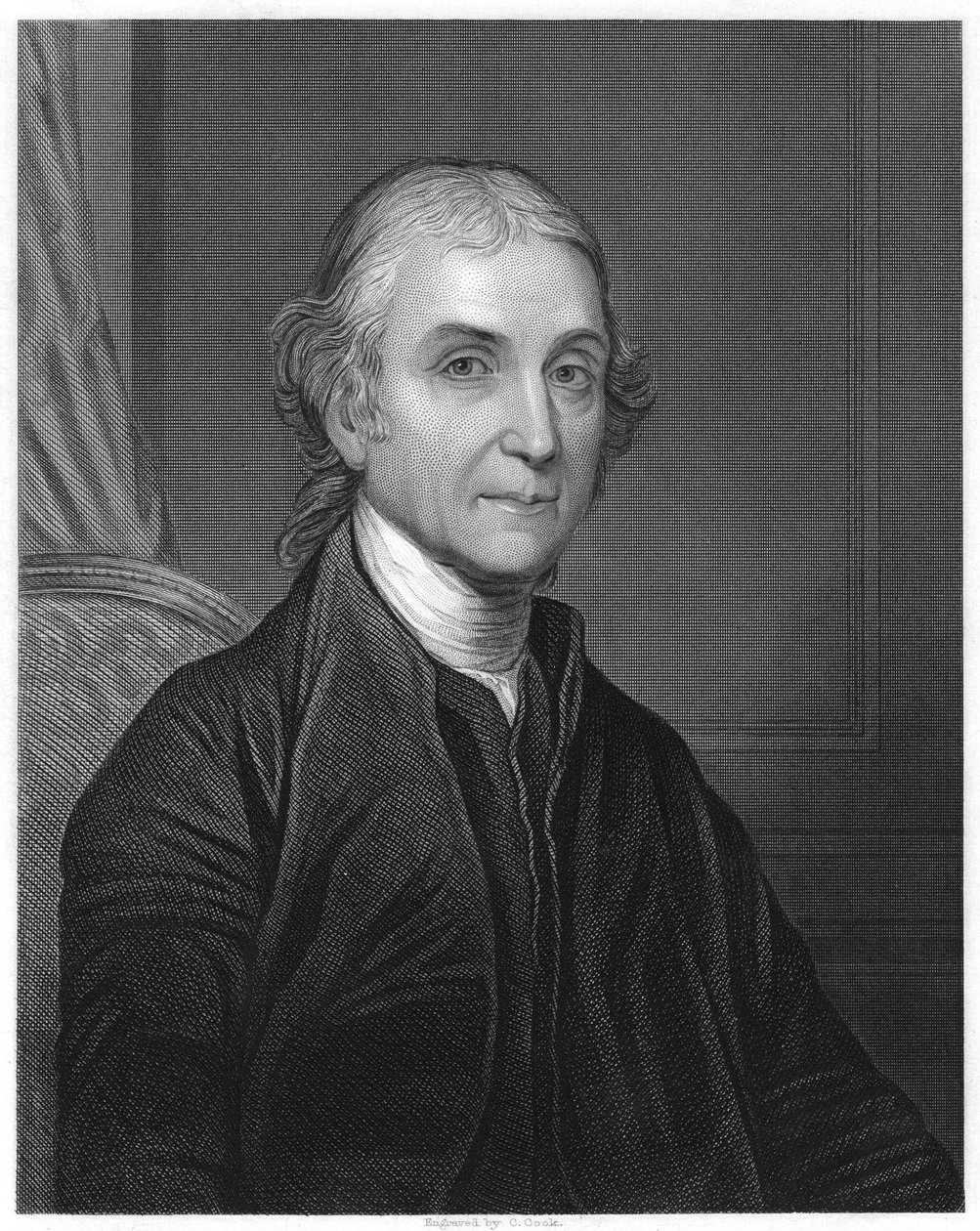 Joseph Priestley, angielski chemik i pastor prezbiteriański, 1860. autorstwa Unbekannt