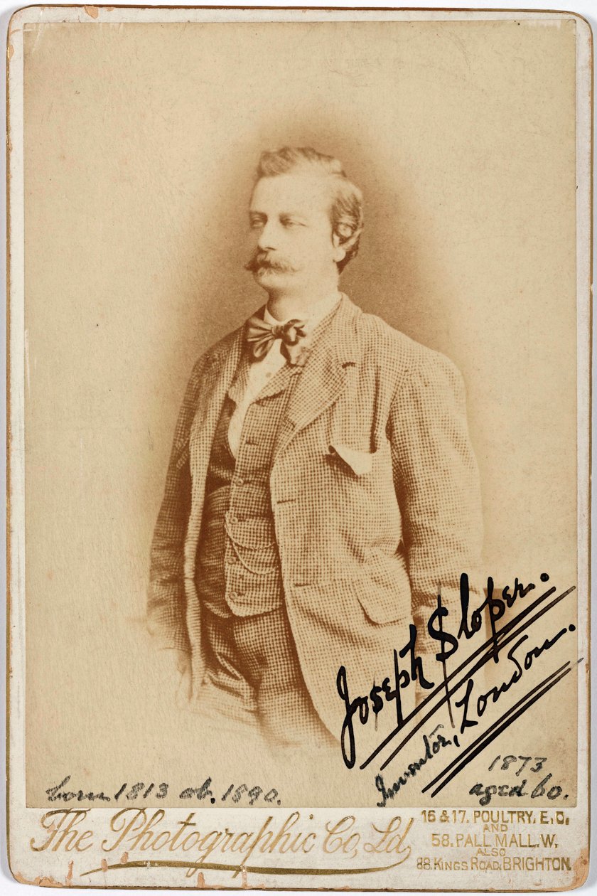 Joseph Sloper, angielski wynalazca autorstwa Unbekannt