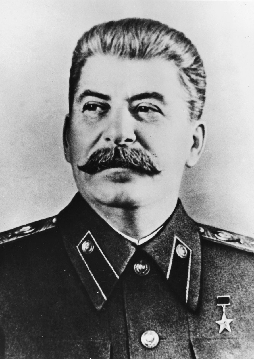 Józef Stalin 1879-1953, przywódca sowiecki, ok. 1940 r. autorstwa Unbekannt