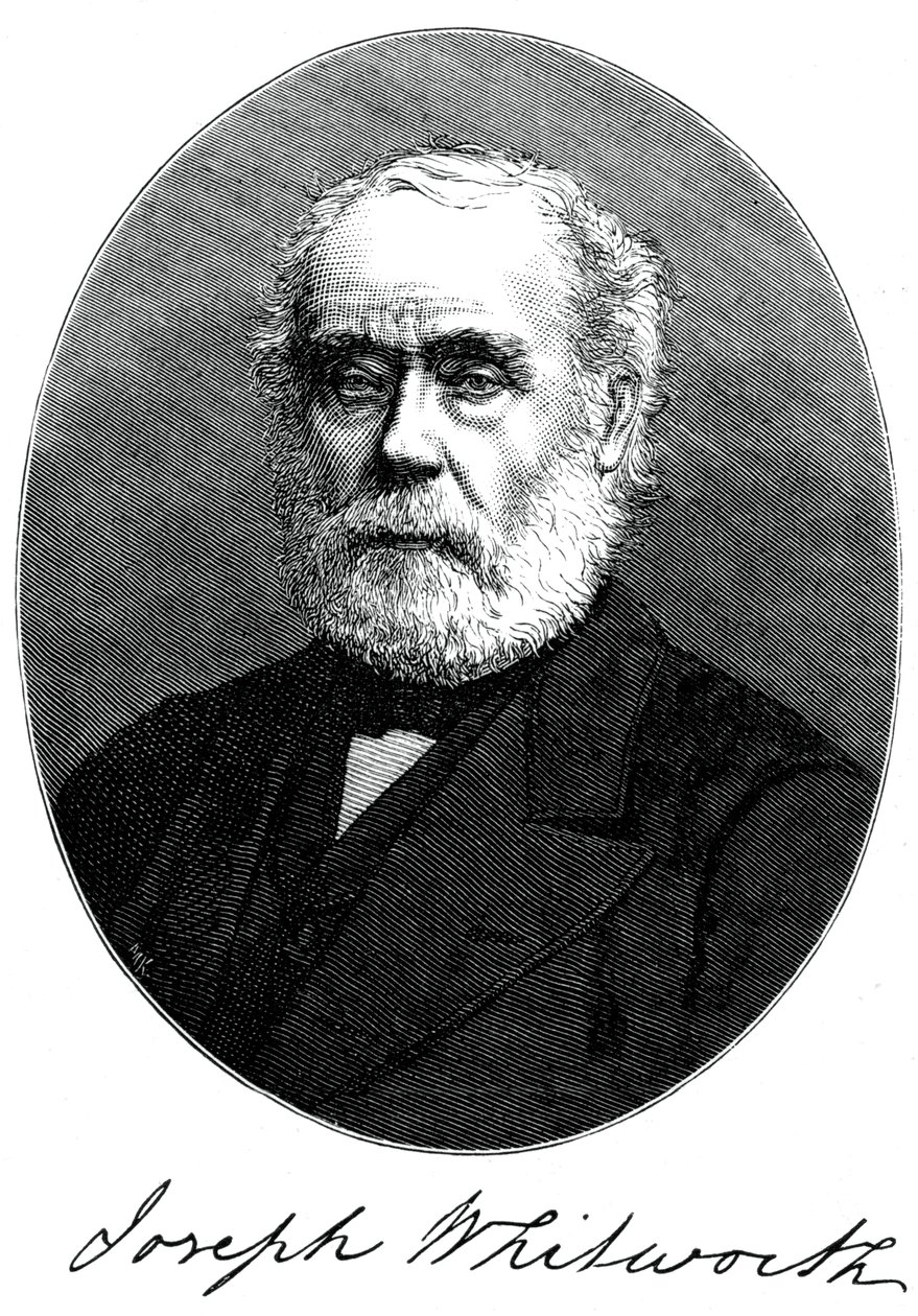 Joseph Whitworth, brytyjski inżynier, przedsiębiorca i wynalazca, ok. 1880 r. autorstwa Unbekannt
