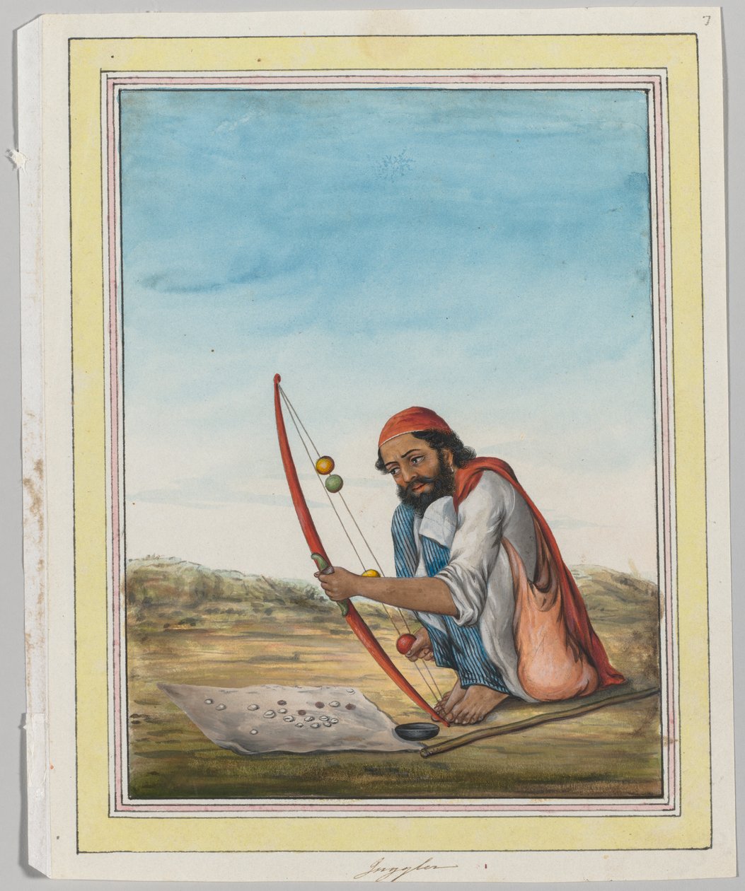 Kuglarz, ok. 1840. autorstwa Unbekannt
