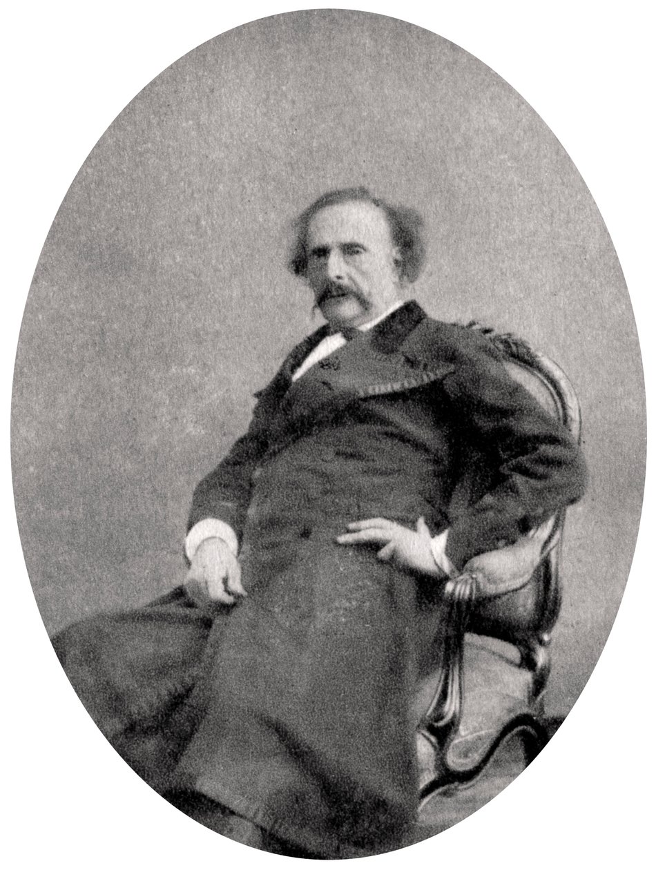 Jules Amedee Barbey dAurevilly, francuski powieściopisarz i autor opowiadań, 1889 autorstwa Unbekannt