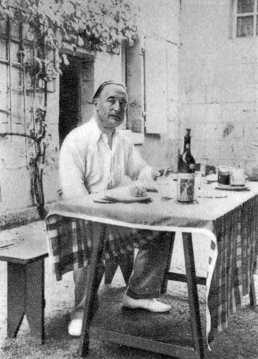 Jules Romains, francuski poeta i pisarz, 1935 autorstwa Unbekannt