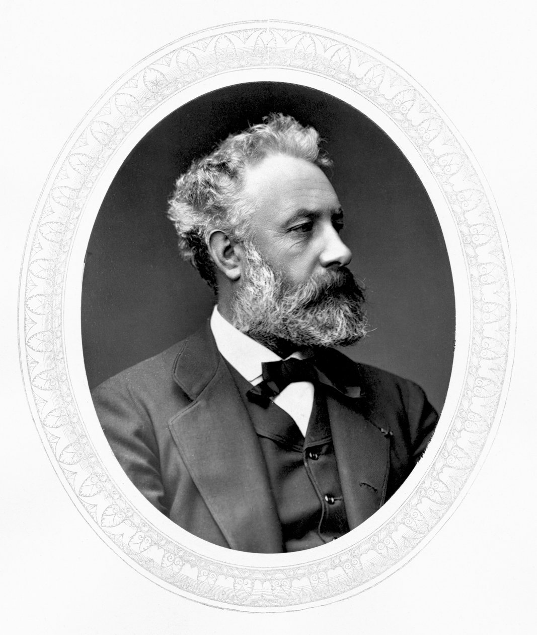 Jules Verne, francuski pisarz przygodowy i science fiction, ok. 1880 r. autorstwa Unbekannt
