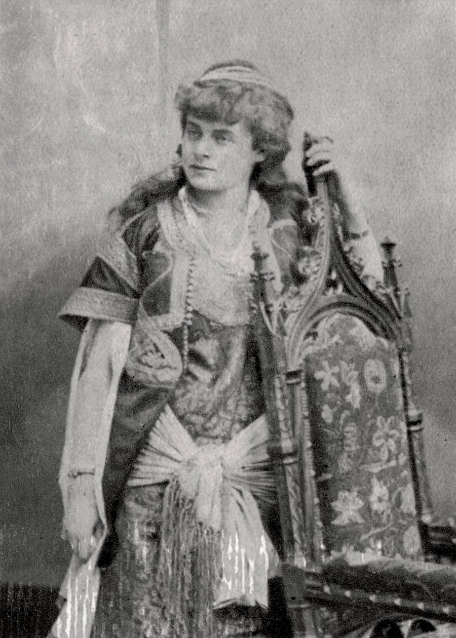 Julie Feyghine, francuska aktorka, 1881 autorstwa Unbekannt