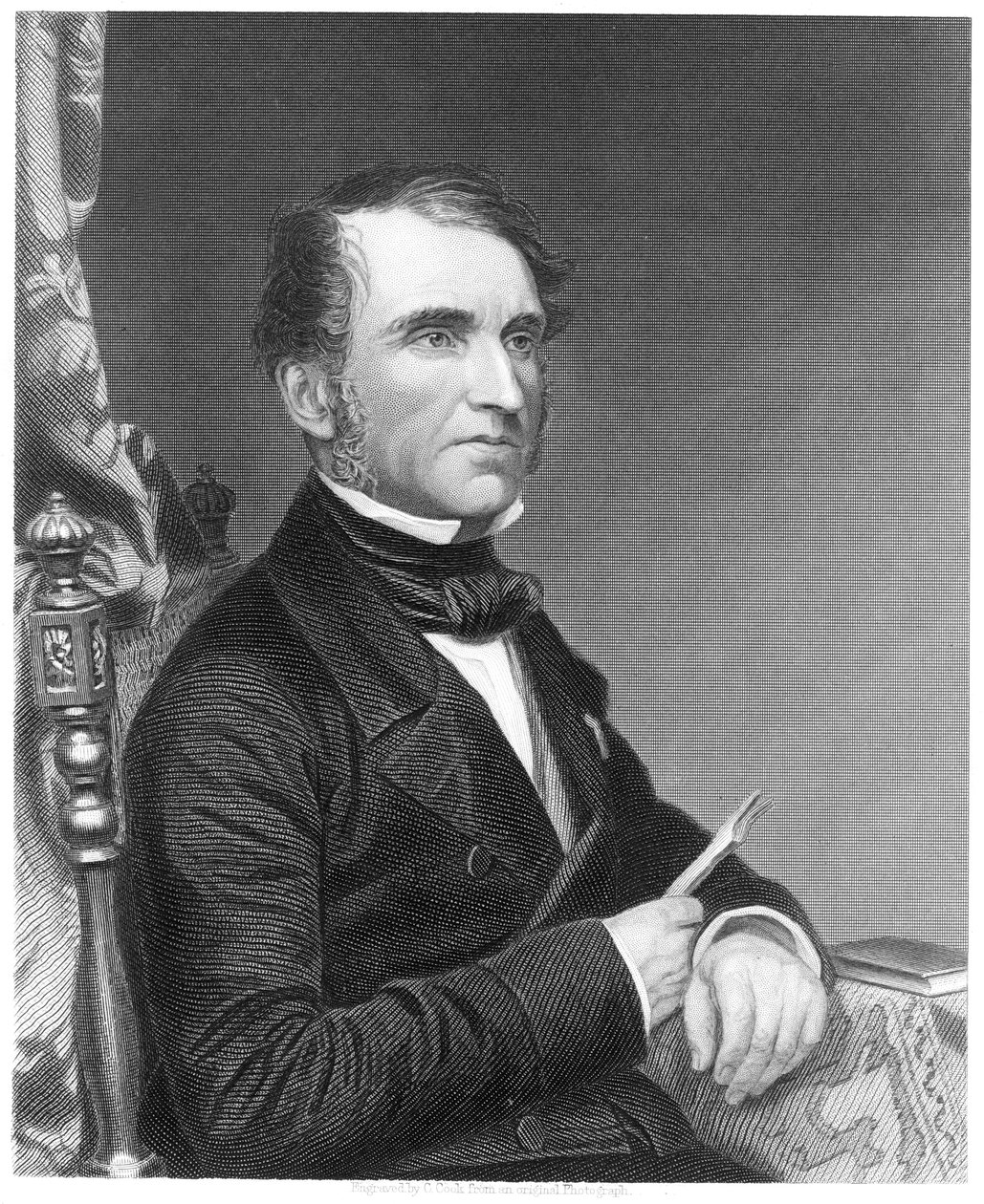 Justus von Liebig, niemiecki chemik, ok. 1860 r. autorstwa Unbekannt