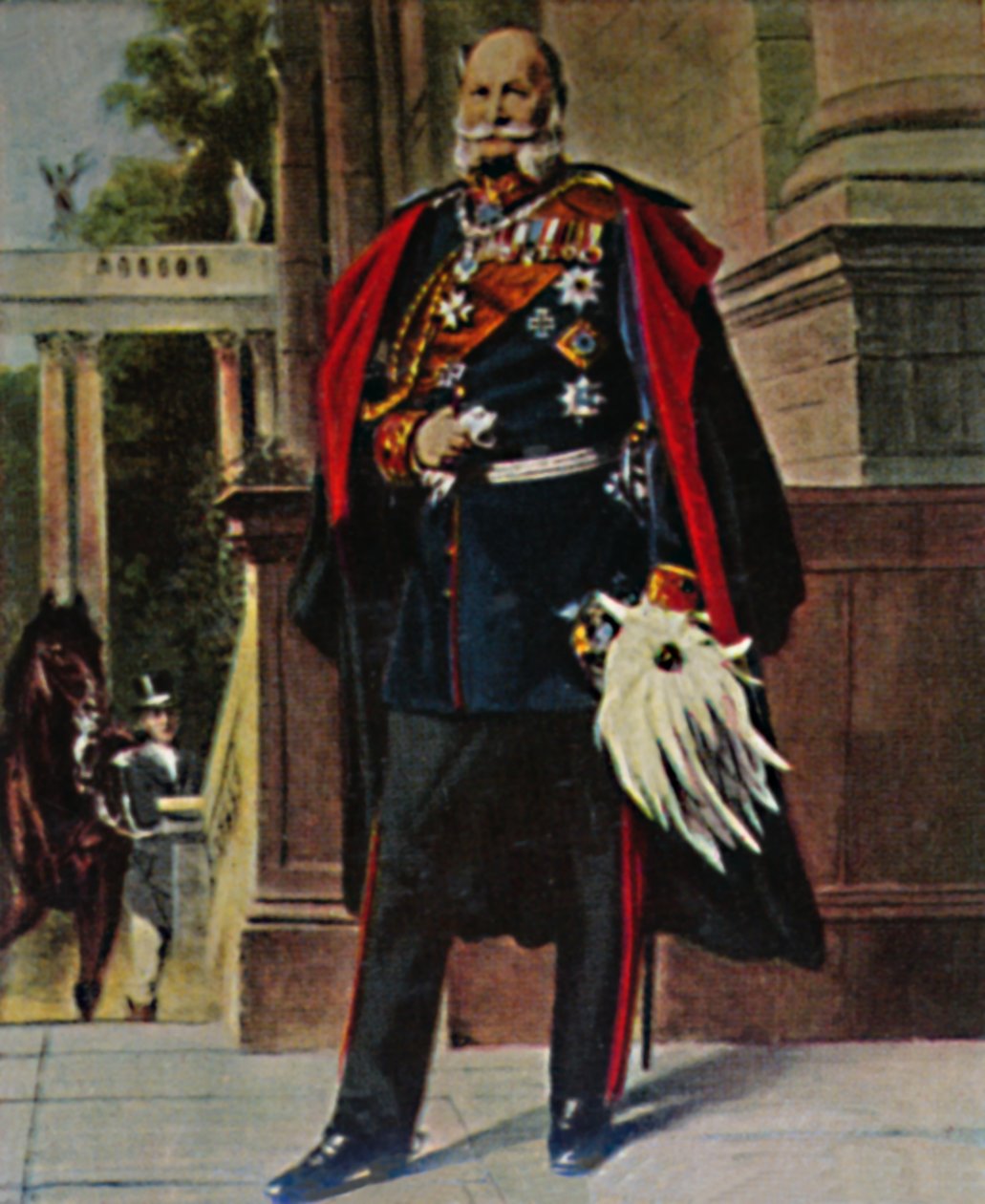 Kaiser Wilhelm I. 1797-1888. - Obraz Plockhorsta, 1934. autorstwa Unbekannt
