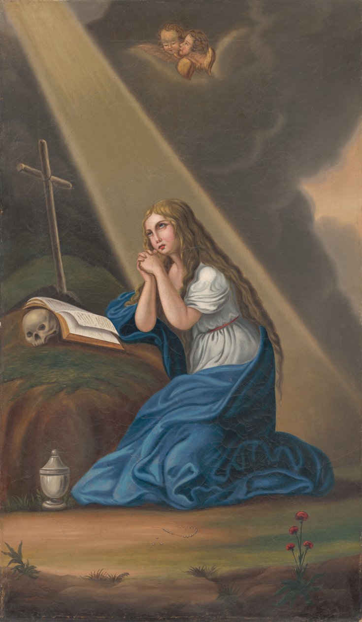 Skruszona Maria Magdalena autorstwa Unbekannt