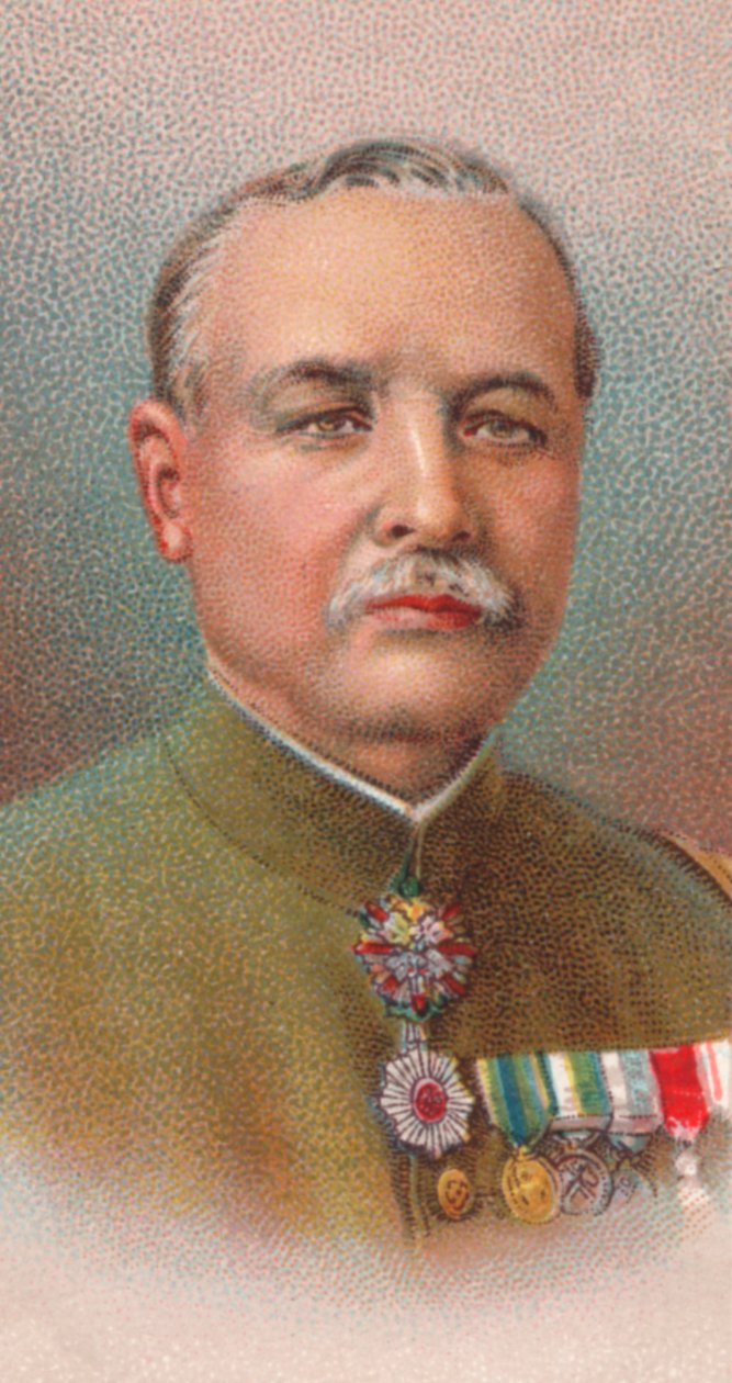 Kamio Mitsuomi, 1. baron 1856-1927, generał w Cesarskiej Armii Japońskiej, 1917 autorstwa Unbekannt