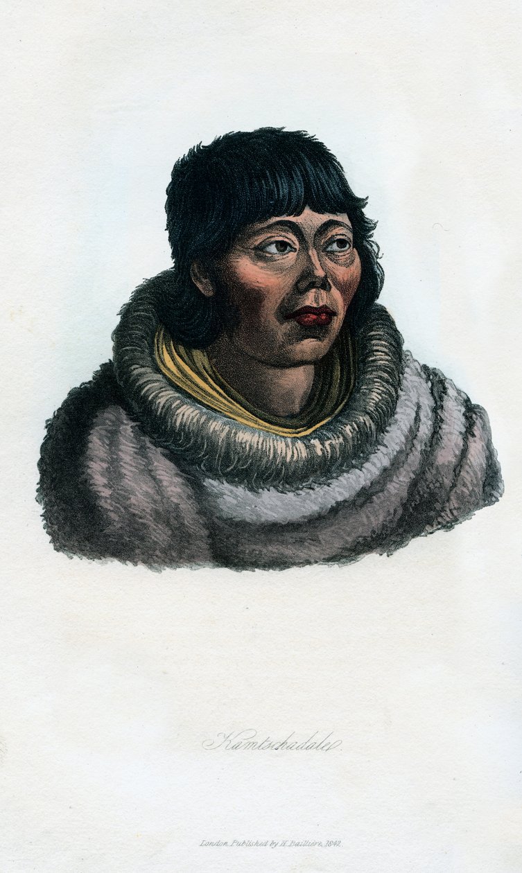Kamchadale, 1848 autorstwa Unbekannt