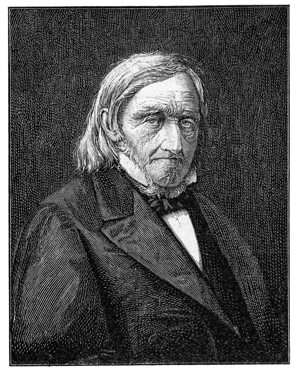 Karl Ernst von Baer, ​​XIX-wieczny biolog niemiecki, 1900 autorstwa Unbekannt
