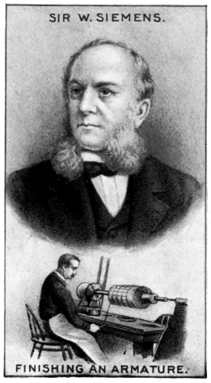 Karl Wilhelm Siemens, niemiecki inżynier i pionier energii elektrycznej, ok. 1924 r. autorstwa Unbekannt