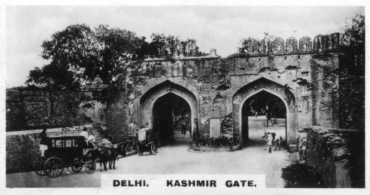 Brama Kaszmirska, Delhi, Indie, ok. 1925 r. autorstwa Unbekannt