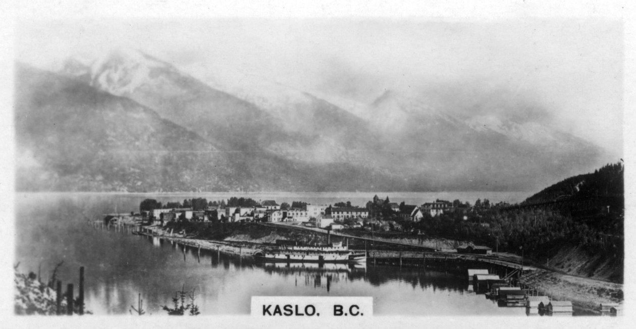 Kaslo, Kolumbia Brytyjska, Kanada, ok. 1920 r. autorstwa Unbekannt