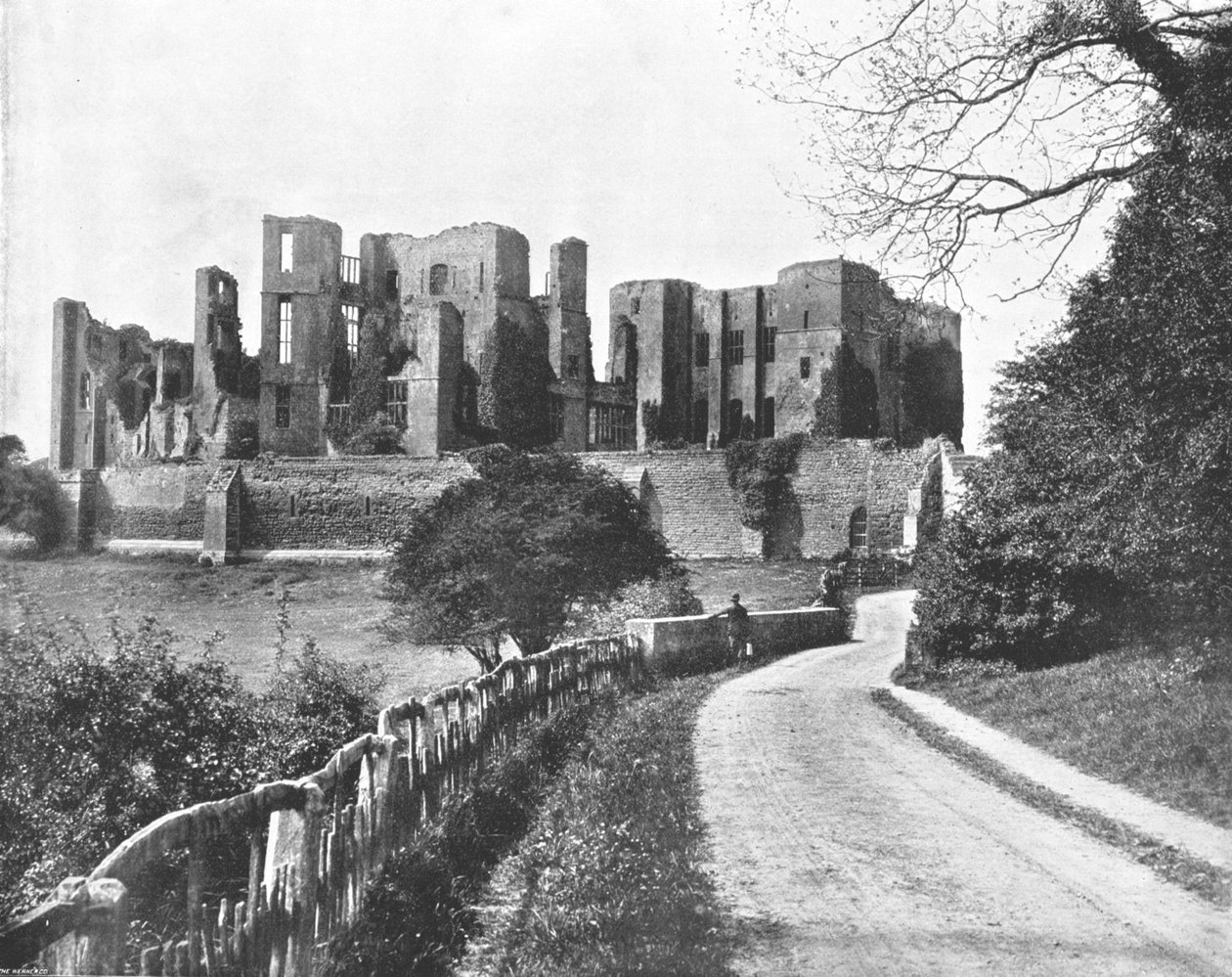 Zamek Kenilworth, Warwickshire, 1894. autorstwa Unbekannt