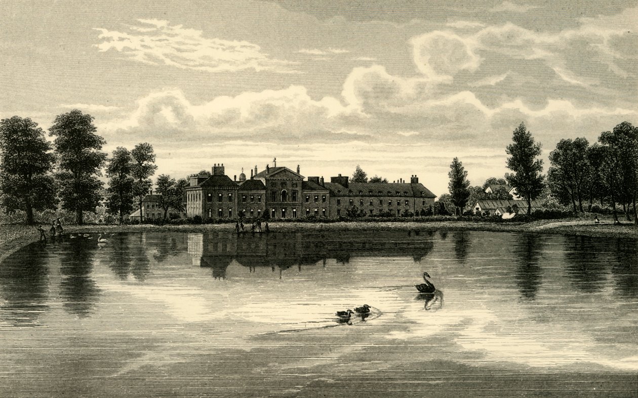 Pałac Kensington, ok. 1876 r. autorstwa Unbekannt