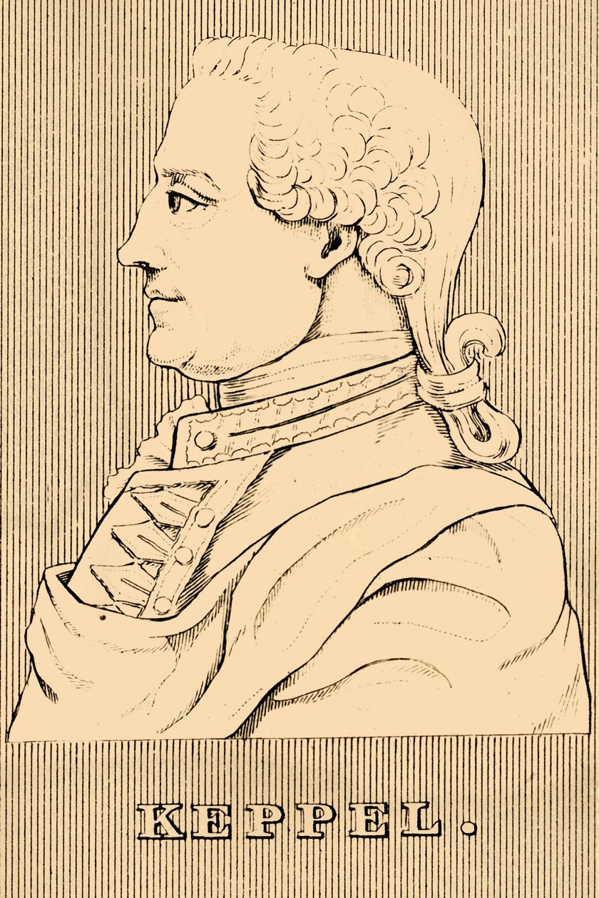 Keppel, 1725-1786, 1830. autorstwa Unbekannt