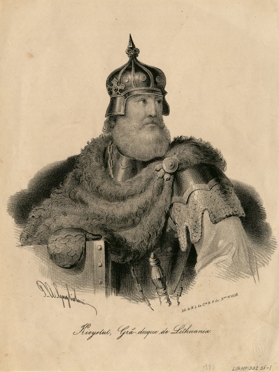 Kestutis, wielki książę litewski, 1840 autorstwa Unbekannt