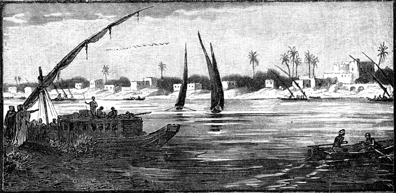 Chartum, stolica Sudanu, 1900 autorstwa Unbekannt