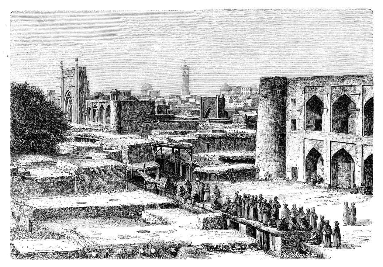 Chiwa, Uzbekistan, 1895 autorstwa Unbekannt