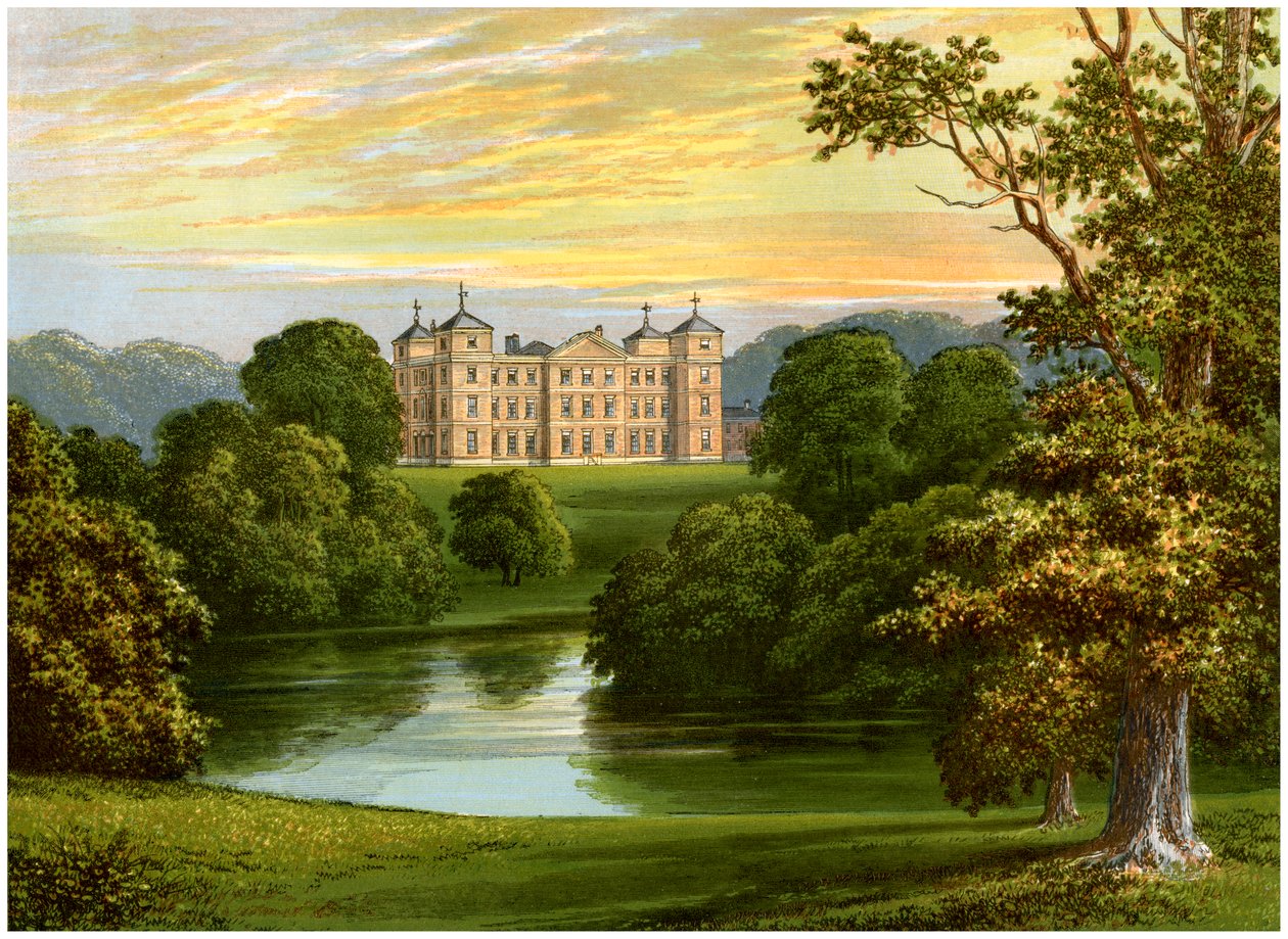 Kimberley Hall, Norfolk, dom hrabiego Kimberley, ok. 1880 autorstwa Unbekannt