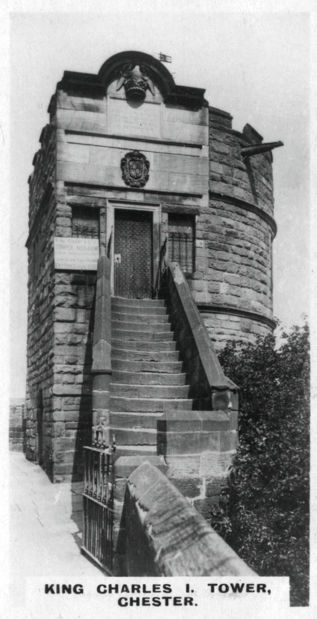 Wieża Króla Karola I, Chester, ok. 1920 r. autorstwa Unbekannt