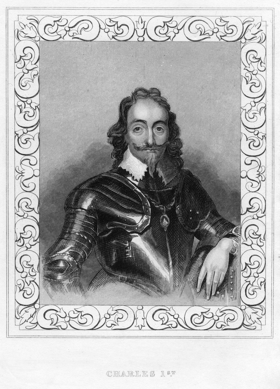 Król Karol I Anglii, Szkocji i Irlandii 1600-1649 autorstwa Unbekannt