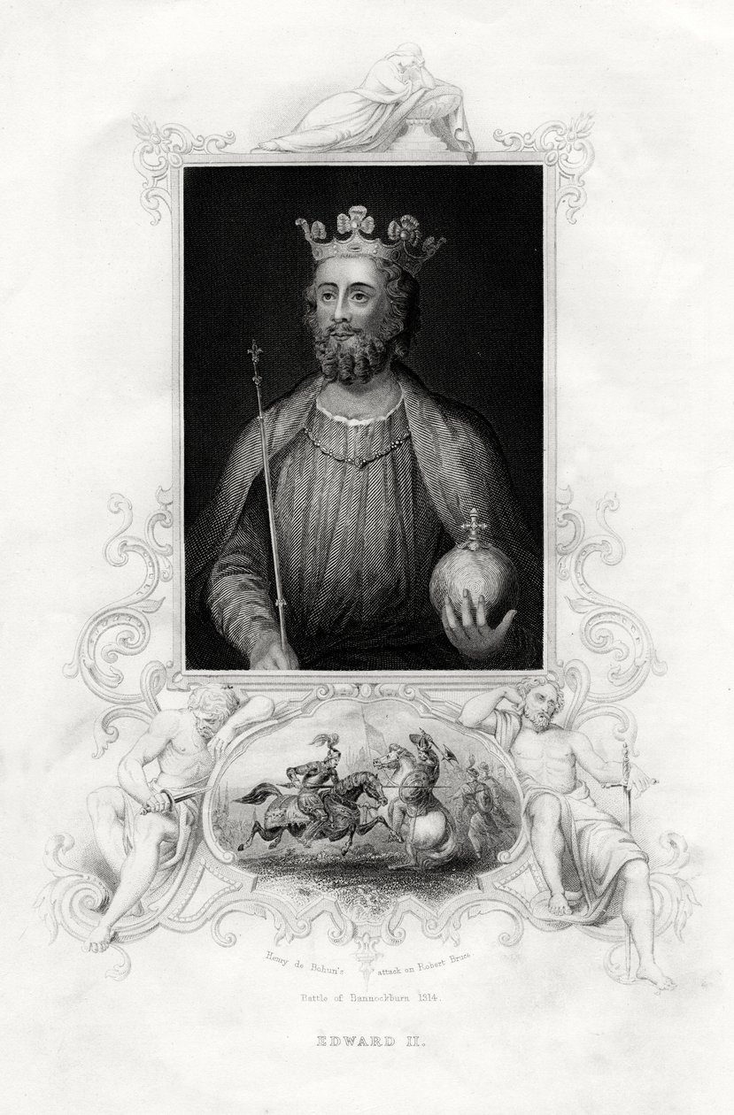 Król Edward II, 1860 autorstwa Unbekannt
