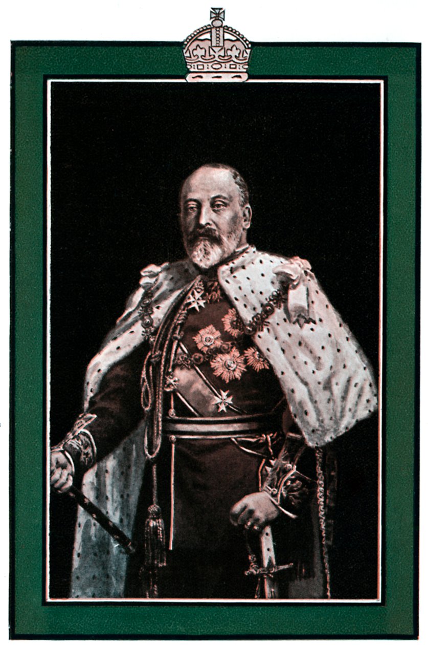 Król Edward VII 1841-1910, 1902-1903 autorstwa Unbekannt