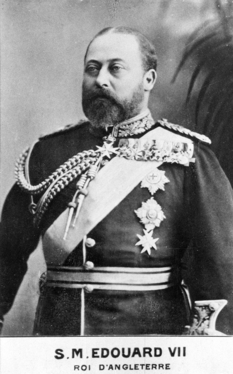 Król Edward VII, 1901-1910 autorstwa Unbekannt