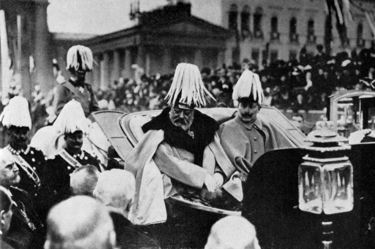 Król Edward VII i Kaiser Wilhelm II w Berlinie, luty 1909 1964 autorstwa Unbekannt