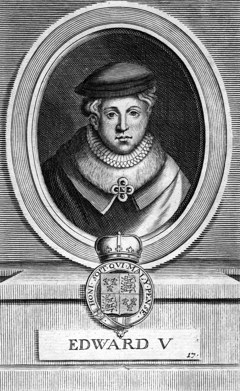 Król Anglii Edward V, 1470-1483 autorstwa Unbekannt