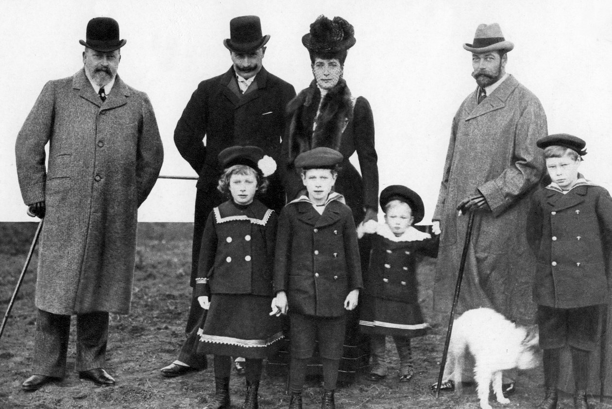 Król Edward, Kaiser, Królowa Aleksandra i Król Jerzy, c1903 1935 autorstwa Unbekannt