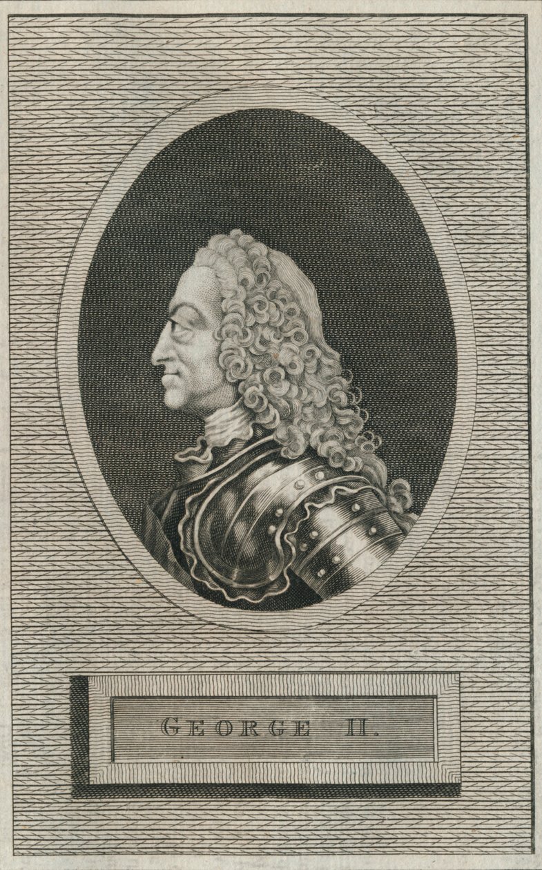 Król Jerzy II, 1793 autorstwa Unbekannt
