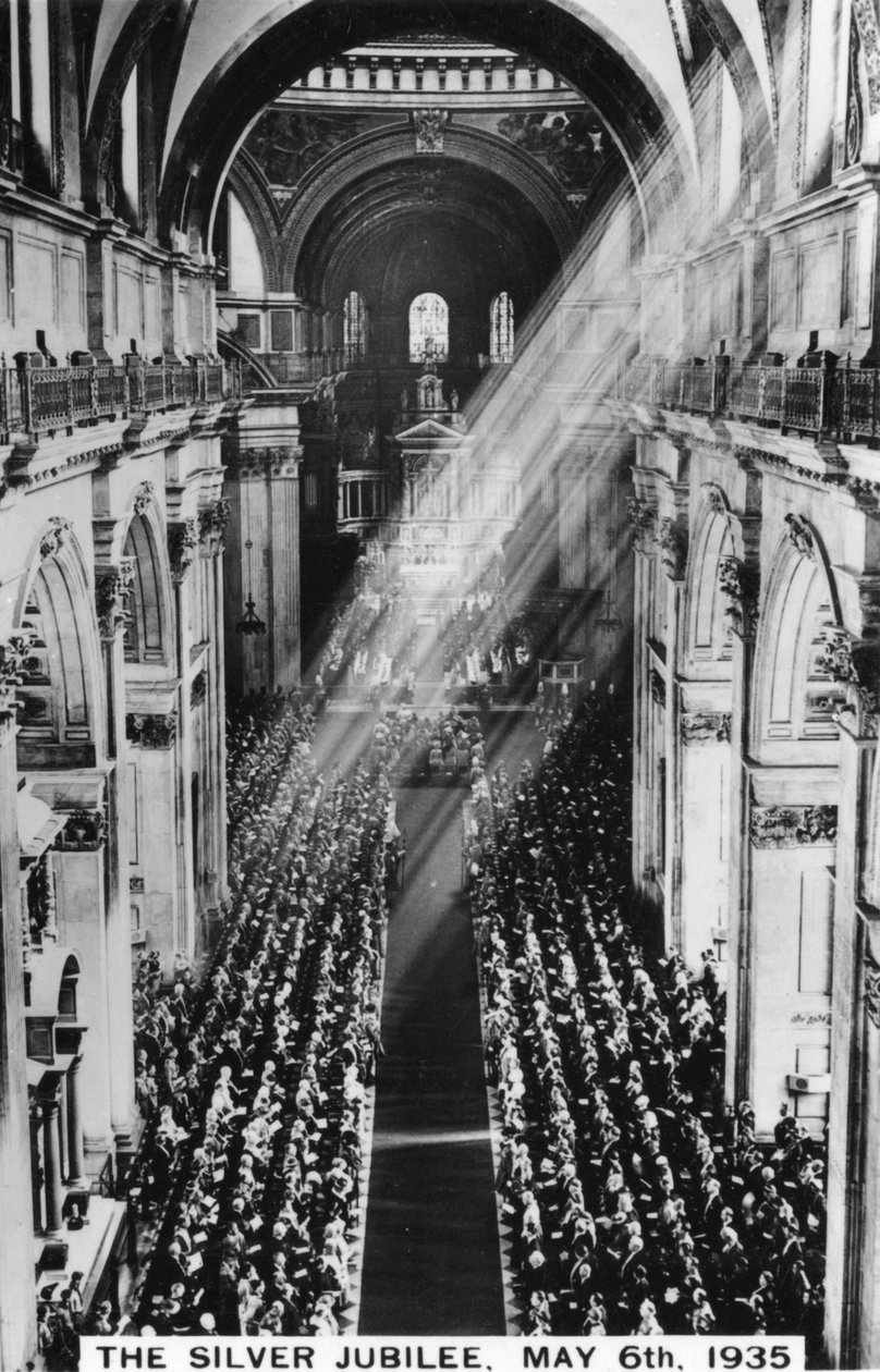 Król Jerzy kontra Srebrny Jubileusz, Londyn, 6 maja 1935 r. autorstwa Unbekannt