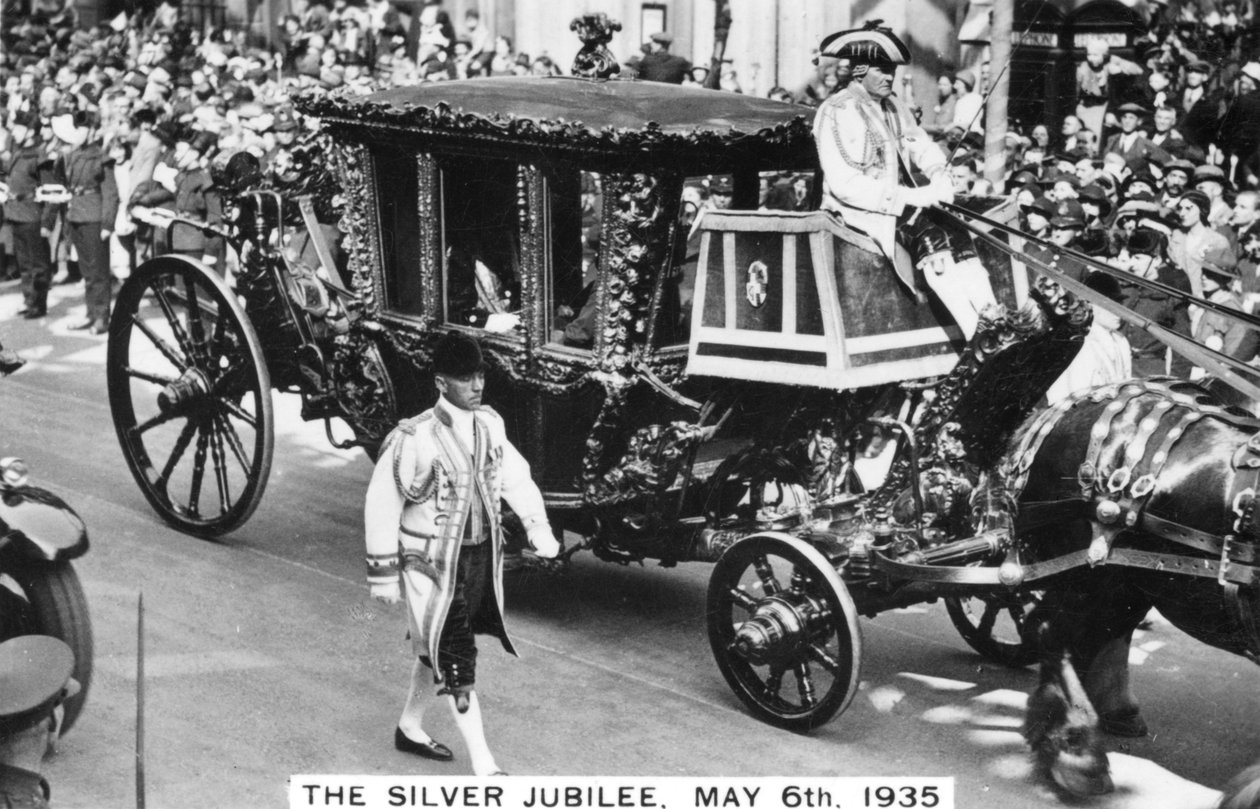 Król Jerzy kontra Srebrny Jubileusz, Londyn, 6 maja 1935 r. autorstwa Unbekannt