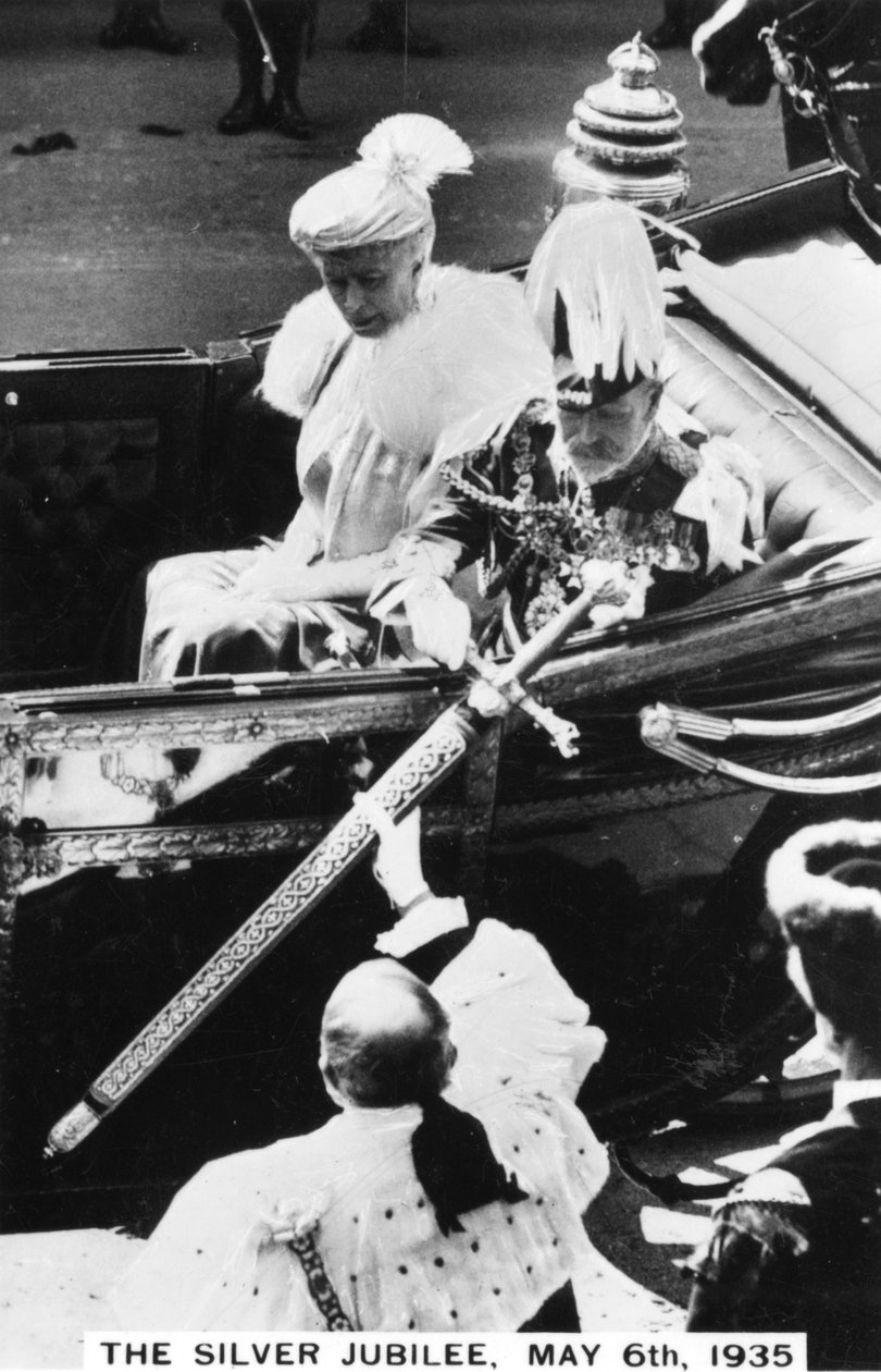 Król Jerzy kontra Srebrny Jubileusz, Londyn, 6 maja 1935 r. autorstwa Unbekannt